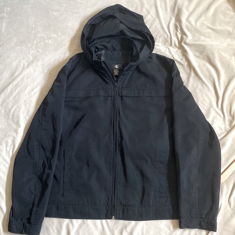 Calvin Klein Black Zip Up Jacket